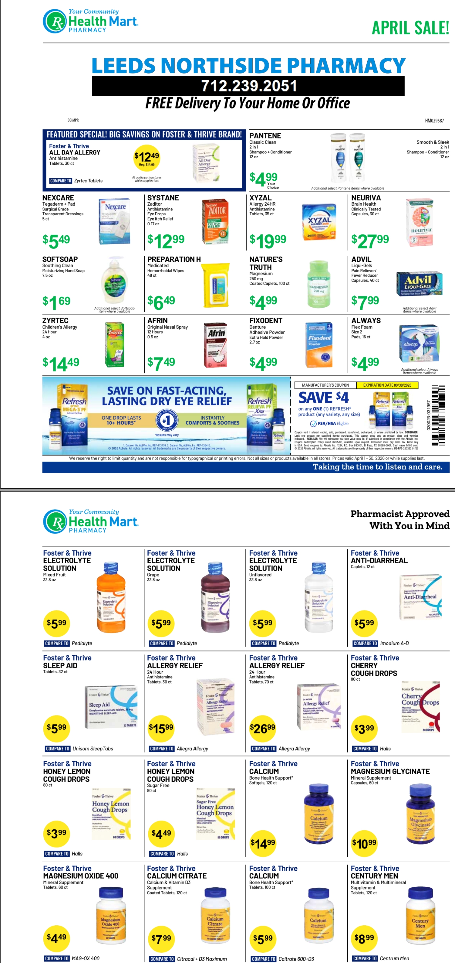 Health Mart Sale Specials