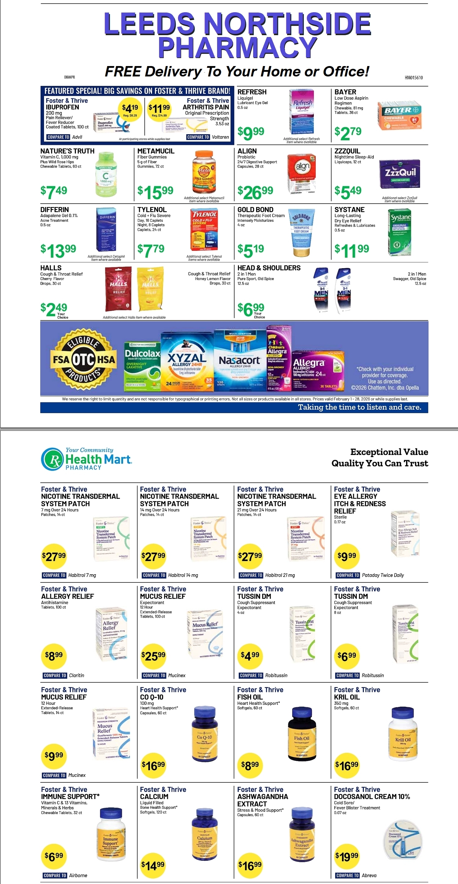 Health Mart Sale Specials