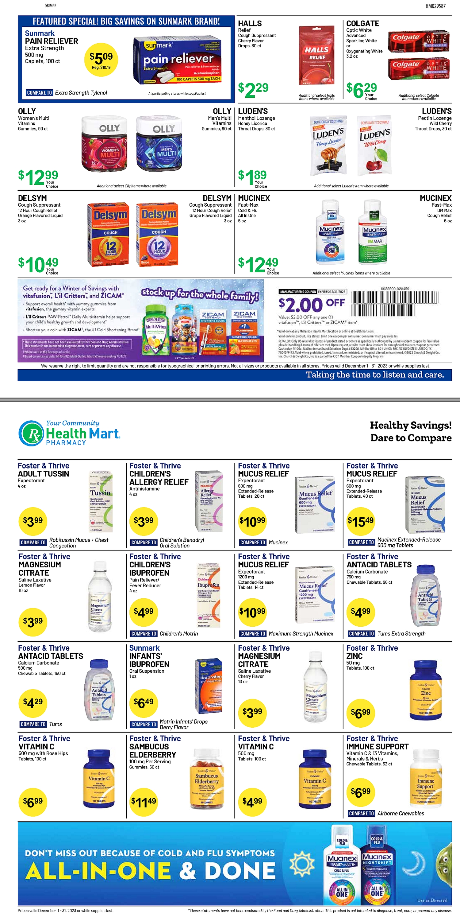 Health Mart Sale Specials